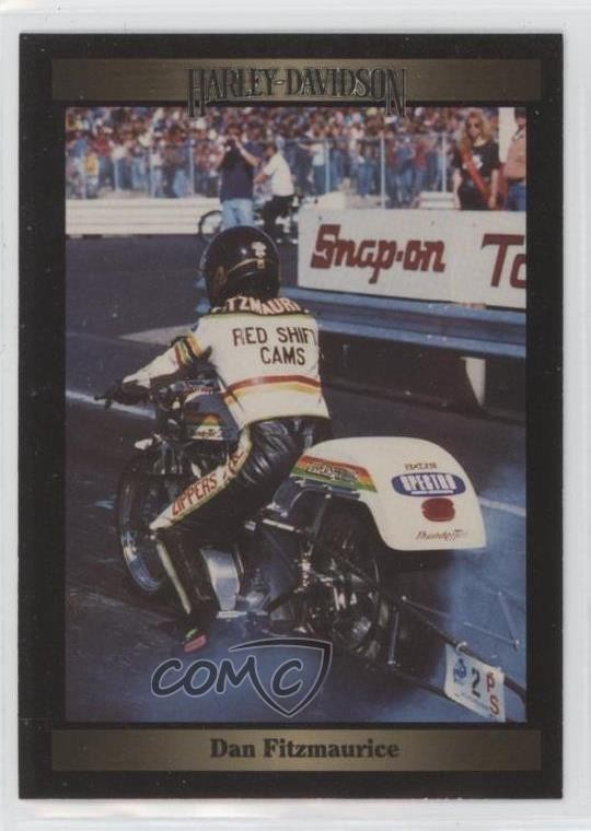 1993 Collect-A-Card Harley-Davidson Series 3 Dan Fitzmaurice #299 0f6