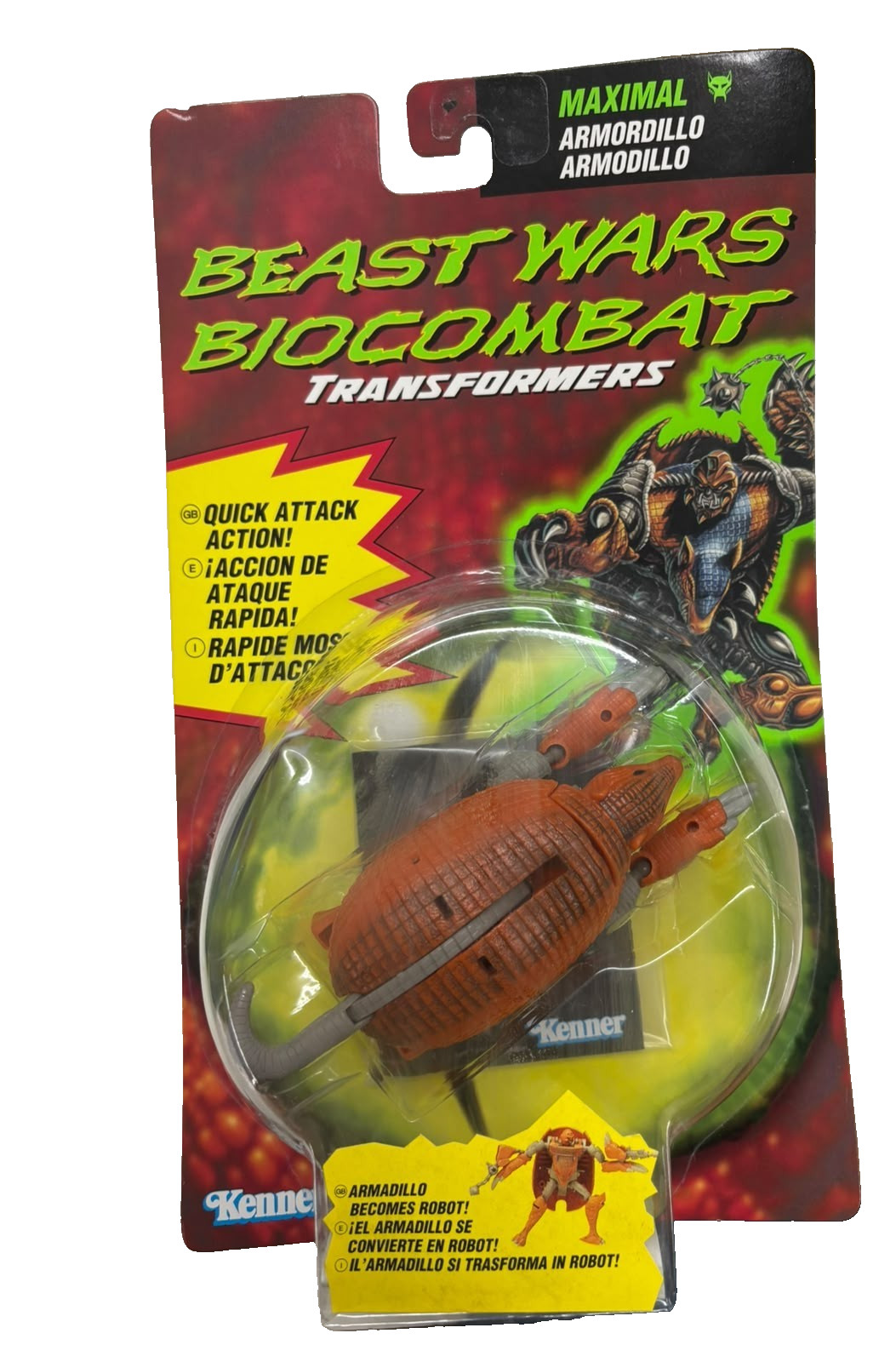 Transformers Beast Wars Biocombat Armordillo