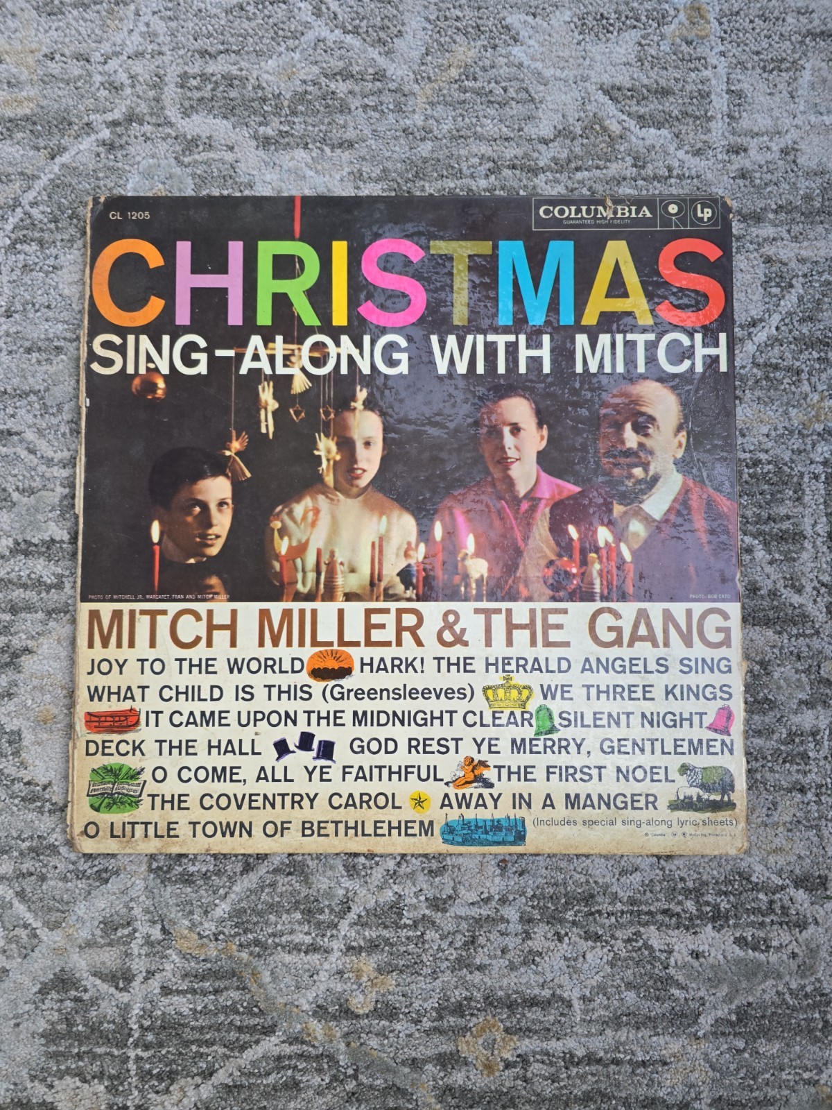 Christmas Sing-Along With Mitch Columbia Records CL 1205