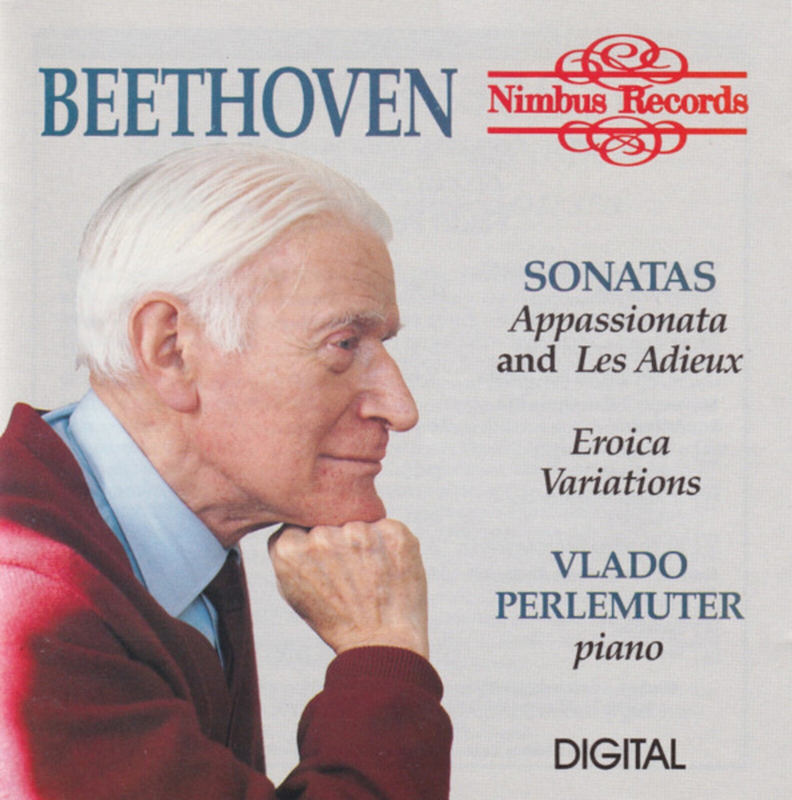 Vlado Perlemuter-Sonatas Appassionata And Les Adieux / Eroica Variations CD