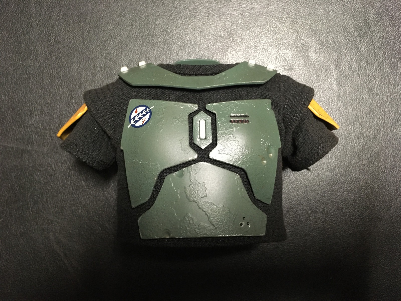 Hot Toys TMS056 Star Wars Boba Fett ridipinto scala 1/6 armatura e camicia superiore del corpo