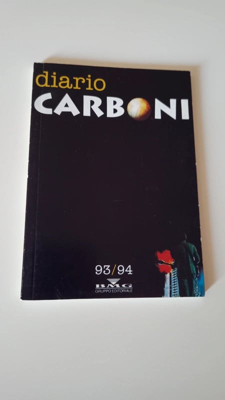 Libretto con accordi Diario Carboni 93/94
