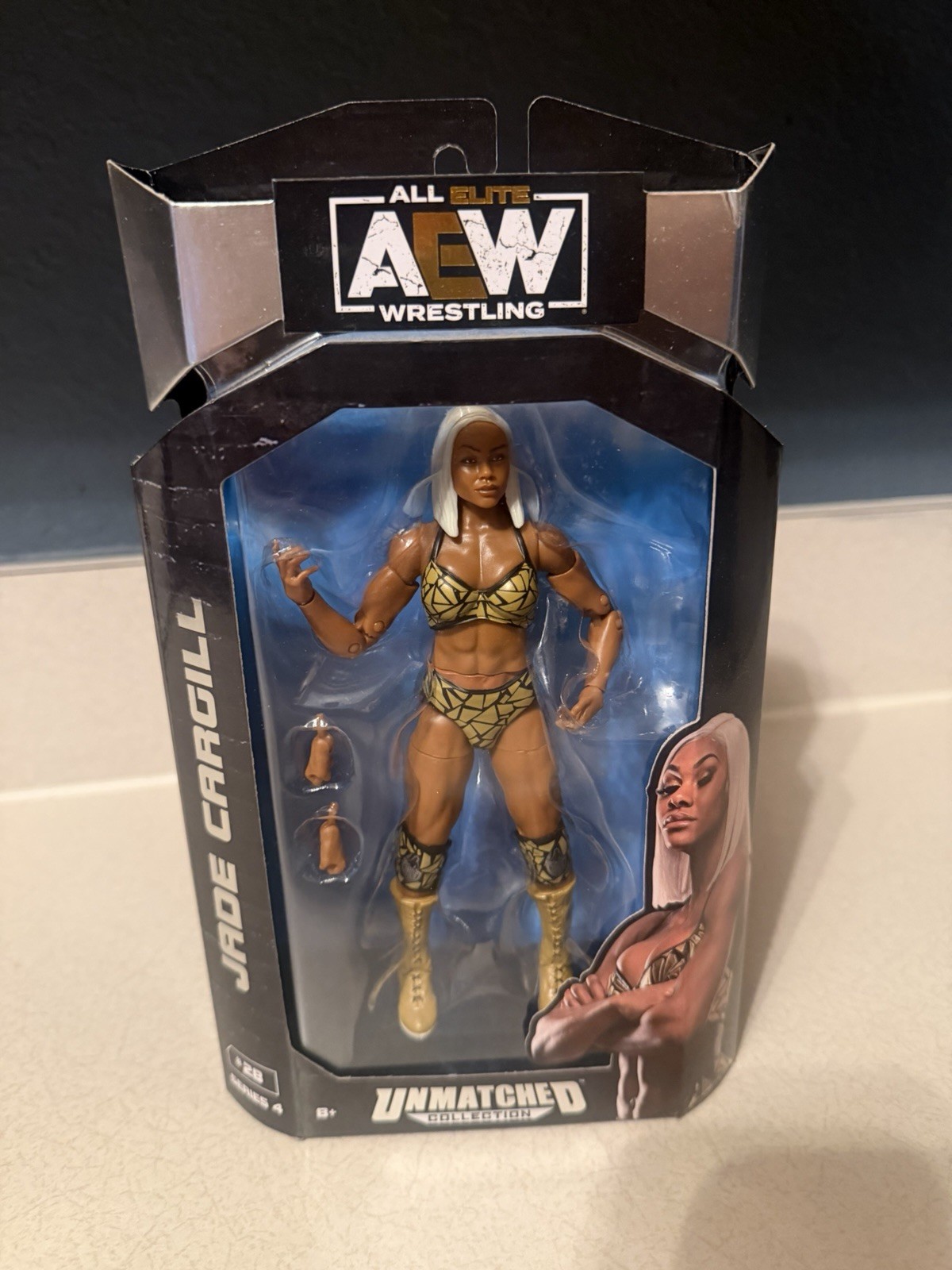 Jazwares Series 4 Unmatched Collection Jade Cargill 6 in Action Figure