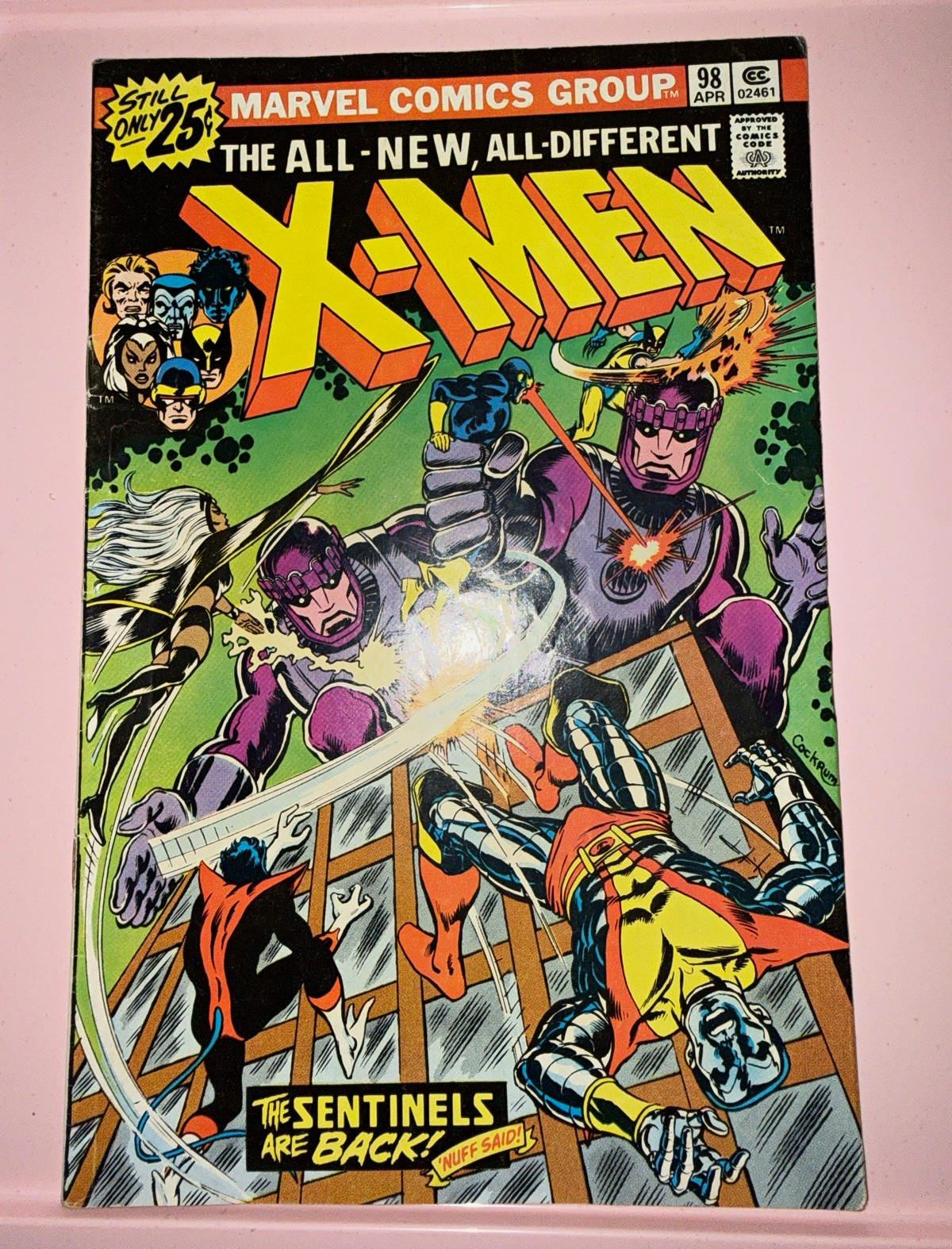 Marvel Comics Group X-Men #98 (1978) Sentinels Chris Claremont Dave Cockrum