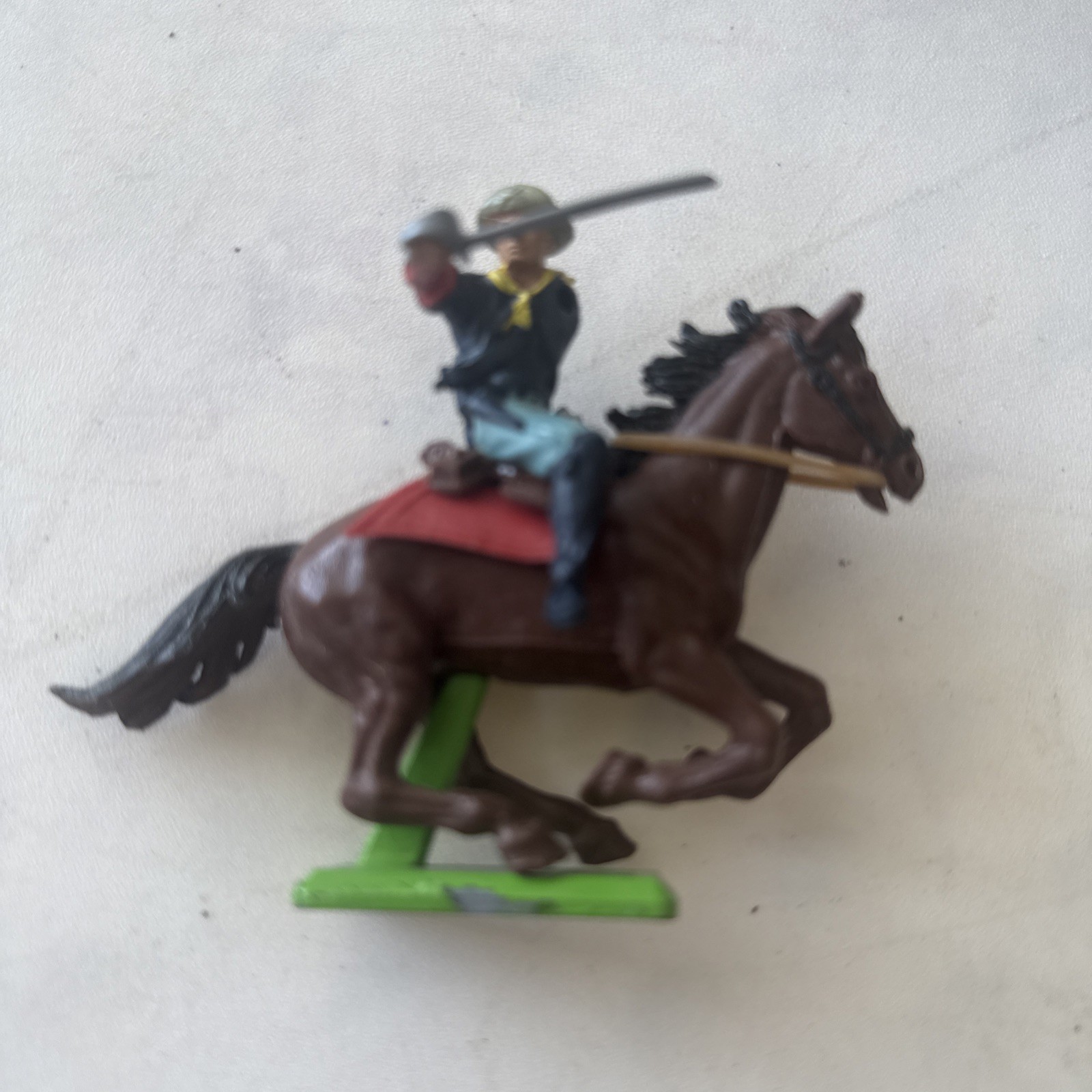 Cappotto blu Britains Deetail Wild West Western montato Union Calvery Man 1971