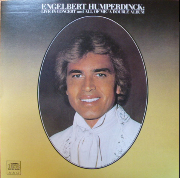 Engelbert Humperdinck Live in Concert All of Me CD DISC ONLY No Case or Tracking