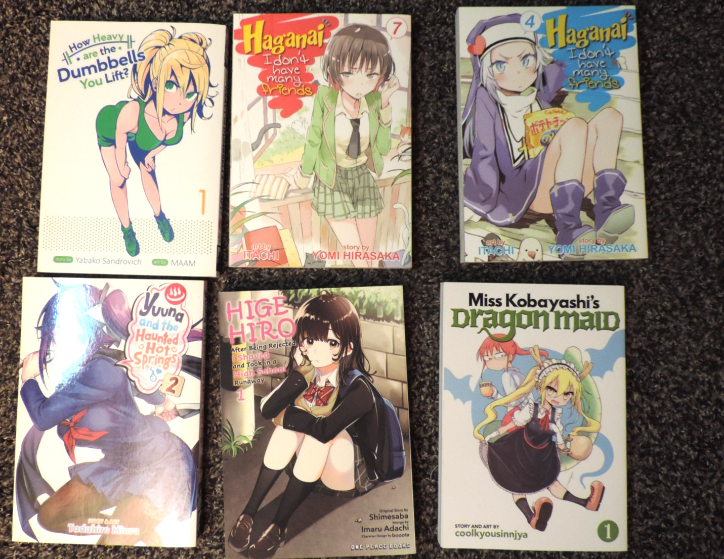 Haganai vol. 4 e 7 e altri manga - Ottime condizioni
