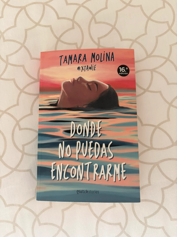 Libro “Donde no puedas encontrarme” de Tamara Molina