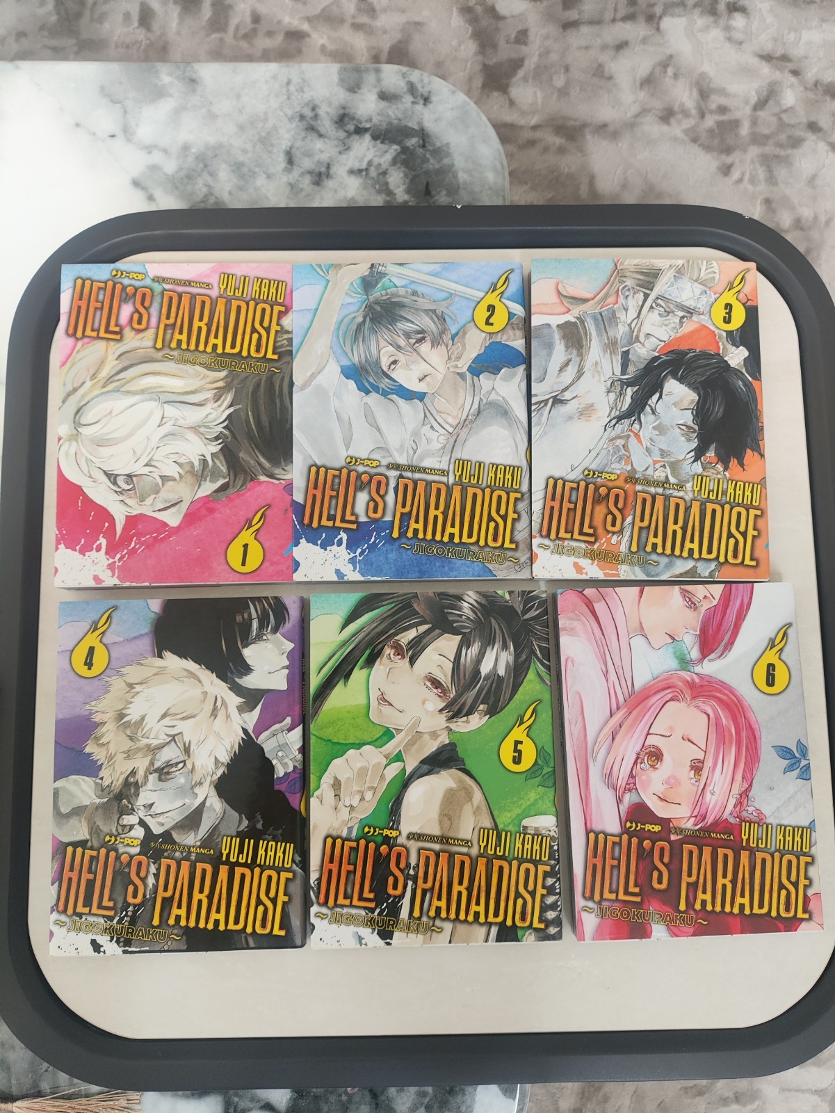 J-POP Hell's Paradise: Jigokuraku vol. 1-13 lotto manga Yuji Kaku ITA