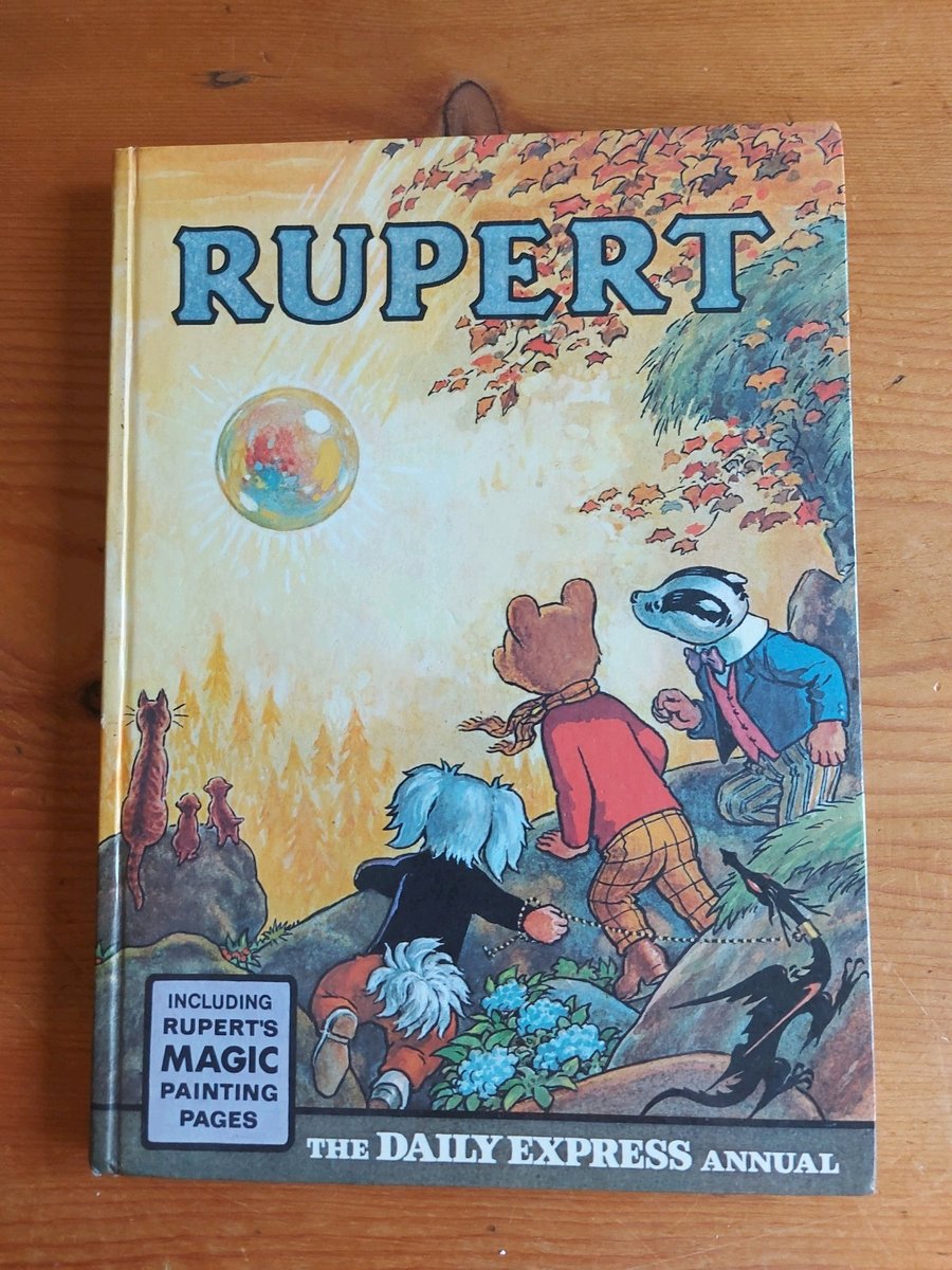 Rupert Bear Original 1968 Annual - Not clipped - G/VG CONDITION
