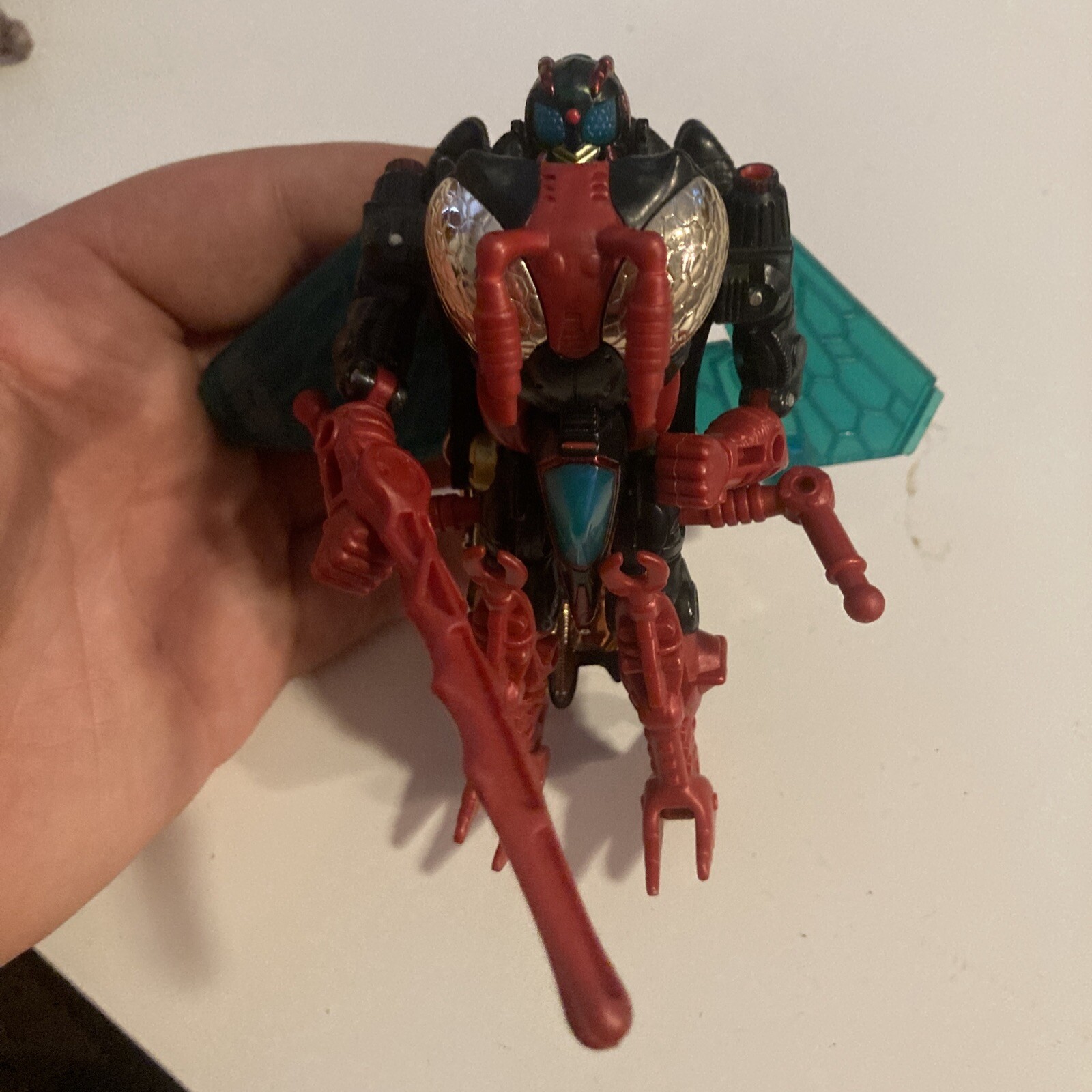Hasbro Transformers Beast Wars Transmetals 1998 WASPINATOR Deluxe Classe B4