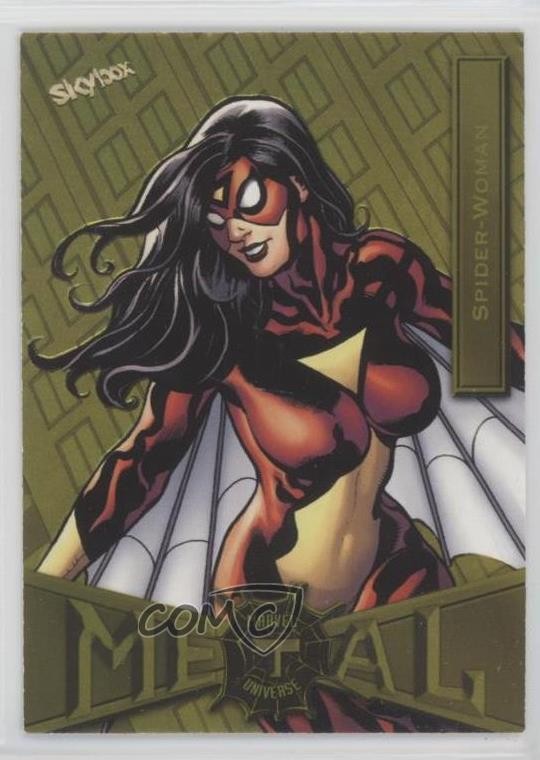 2022 Marvel Metal Universe Spider-Man luce gialla FX Spider-Woman #87 1p5
