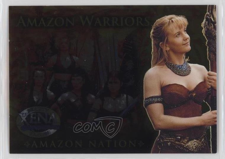 2002 Xena: The Warrior Princess Beauty & Brawn Amazon Warriors Nation #AW1 6f8