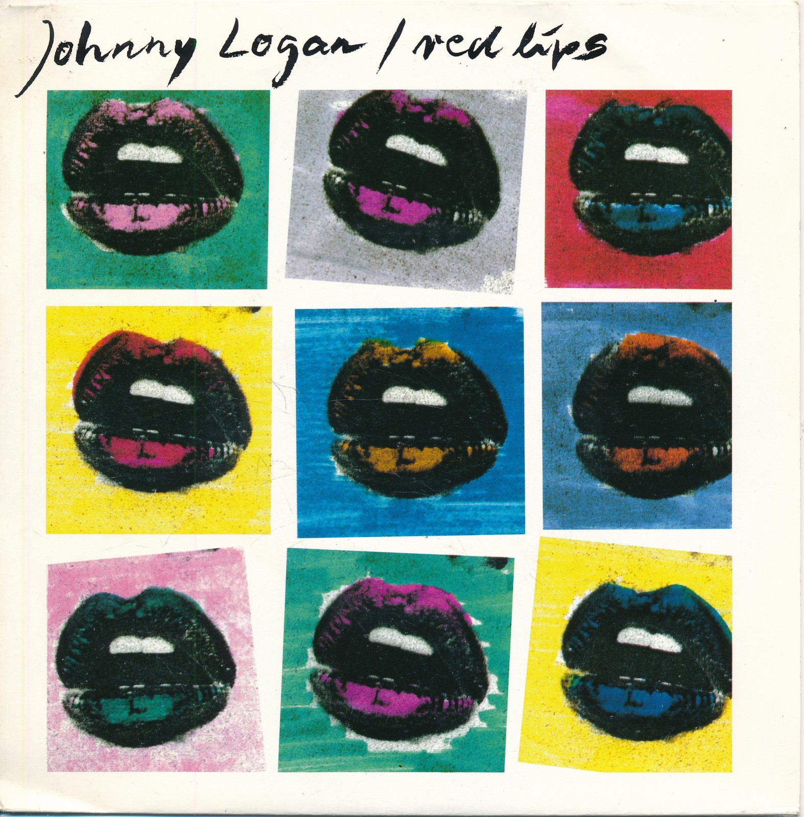 Red Lips / Hungry Is The Heart - Johnny Logan - Single 7" Vinyl 180/12