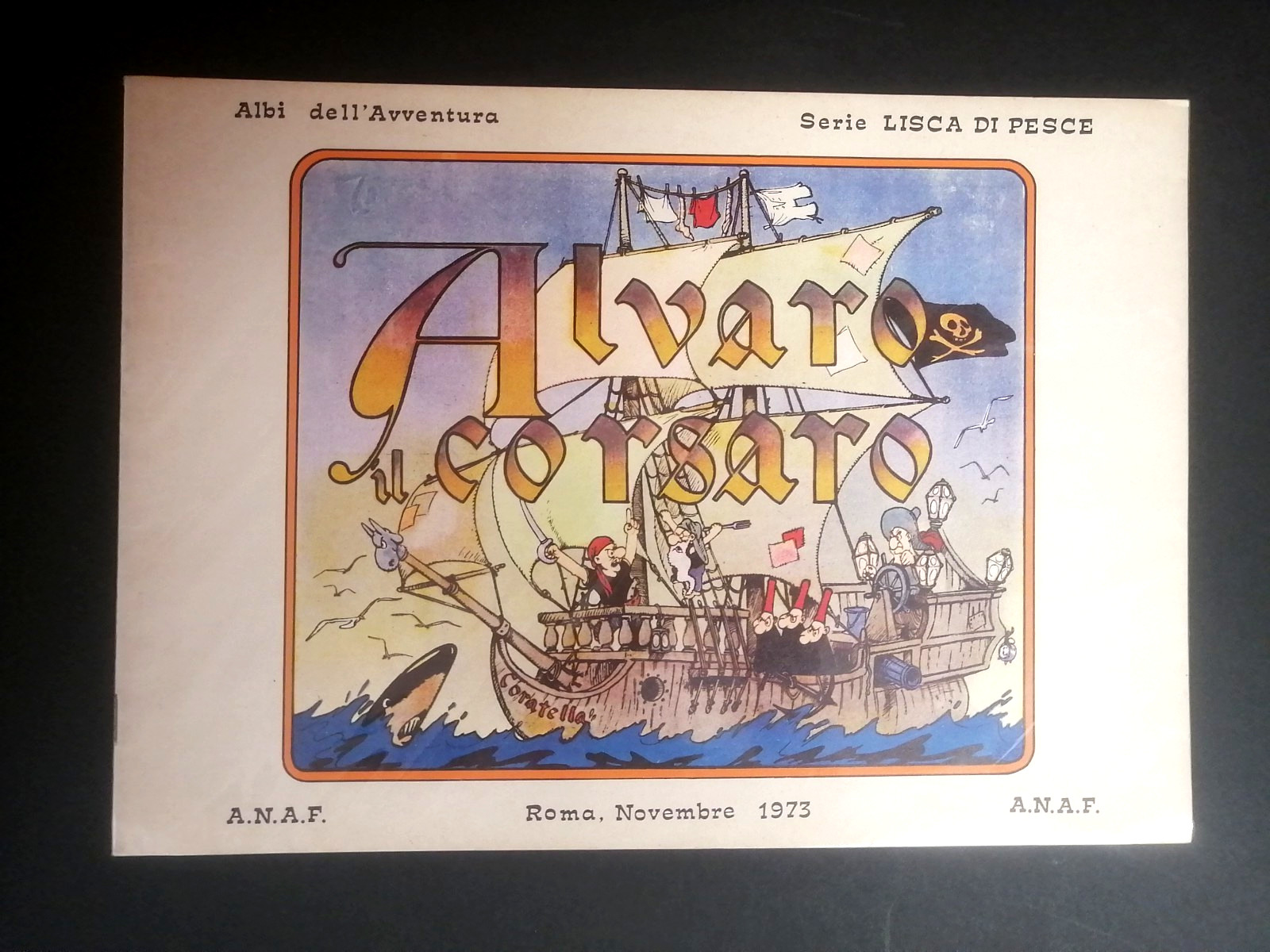jacovitti serie lisca di pesce n.12 del 1973