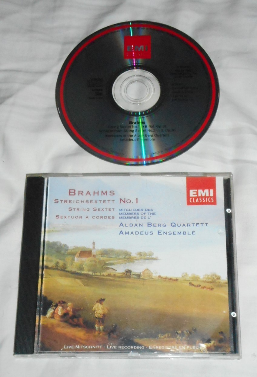 BRAHMS: Sextets Nos. 1 & 2 - CD 1992 EMI BMG DIRECT CD