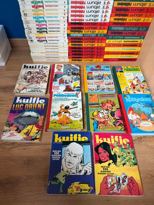 Verzamel bundels Robbedoes en Kuifje