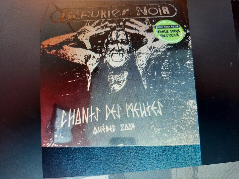 Vinyle Berurier Noir titre Le chant des Meutes