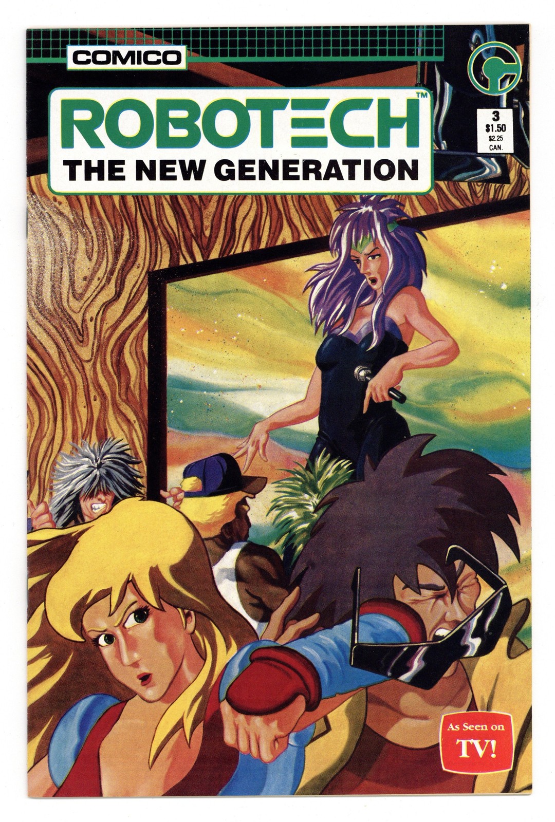 Robotech La Nuova Generazione #3 VF+ 8.5 1985