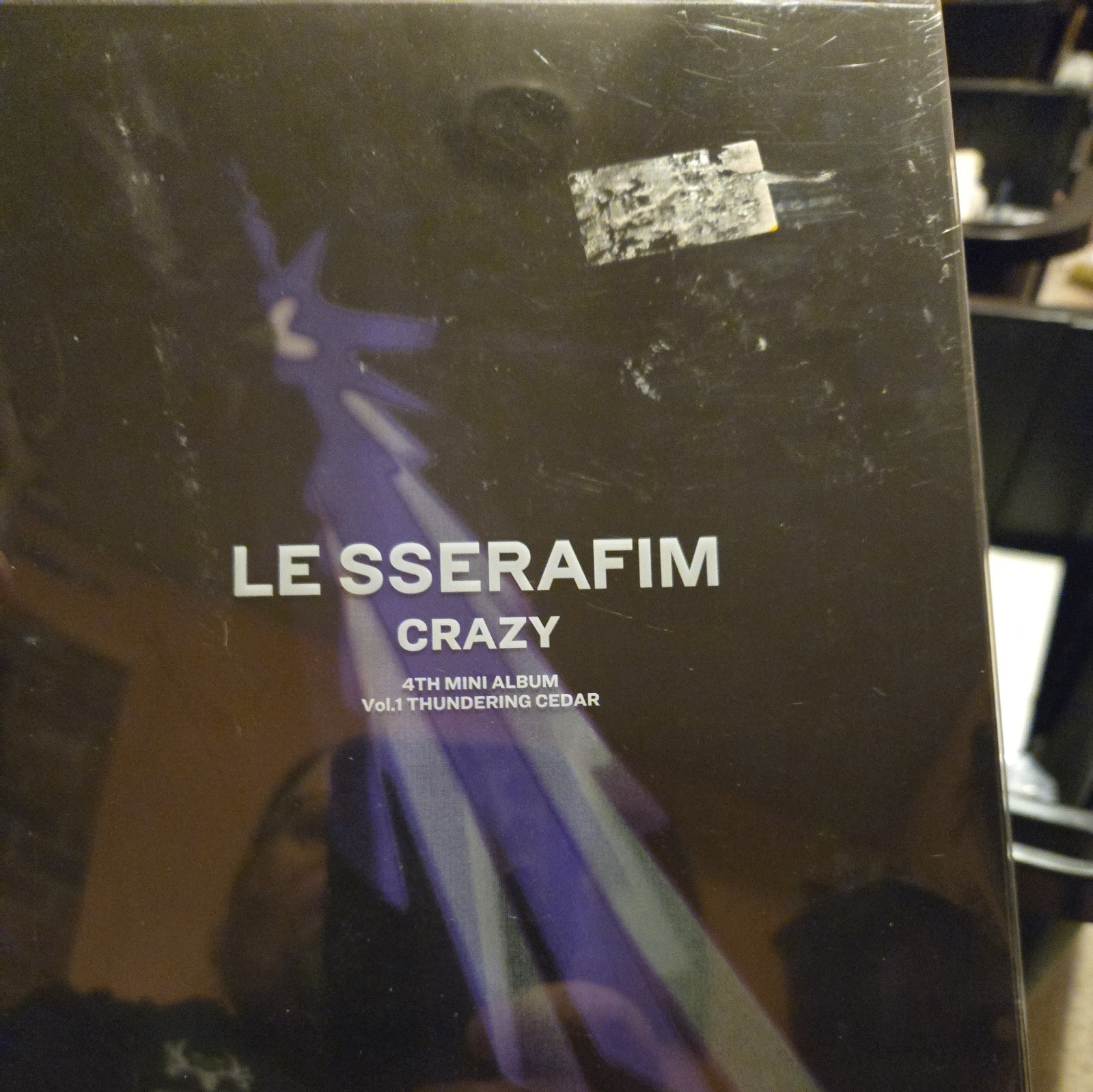 LE SSERAFIM CRAZY 4TH MINI ALBUM VOL. 1 THUNDERING CD Dipipak KPOP Sealed