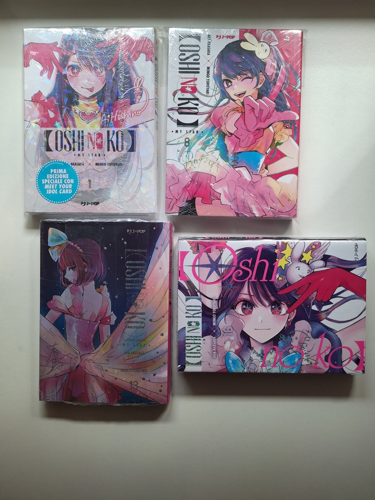 J-POP Oshi no Ko Vol. 1 - 8 - 13 - 16 Edizione Speciale Variant Cover ITA