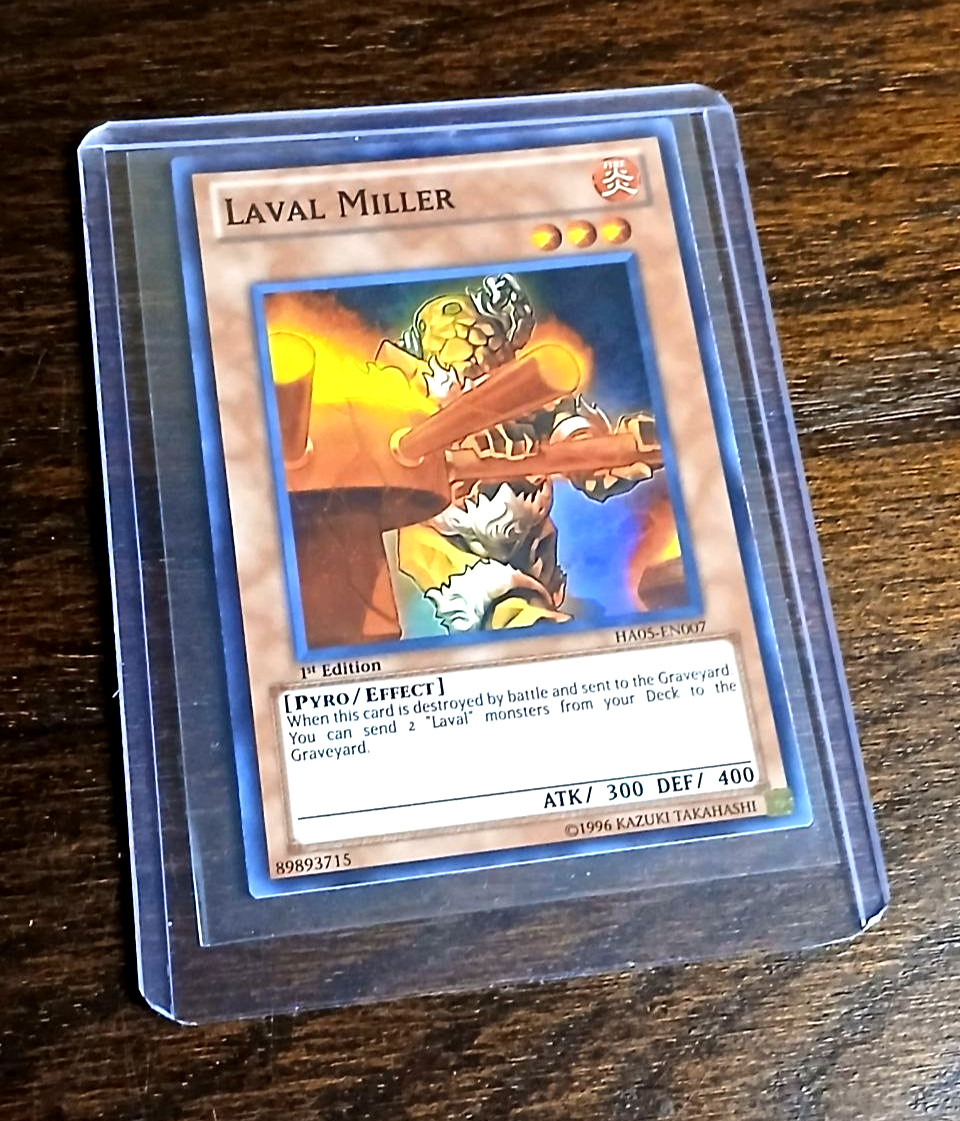 Laval Miller SuperRare HA05-EN007 1st Edition Yugioh Card (MP) *READ**