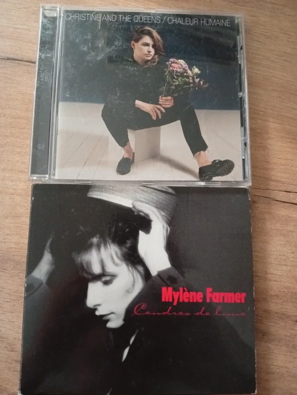 2 albums CD Christine & The Queens et Mylène Farmer
