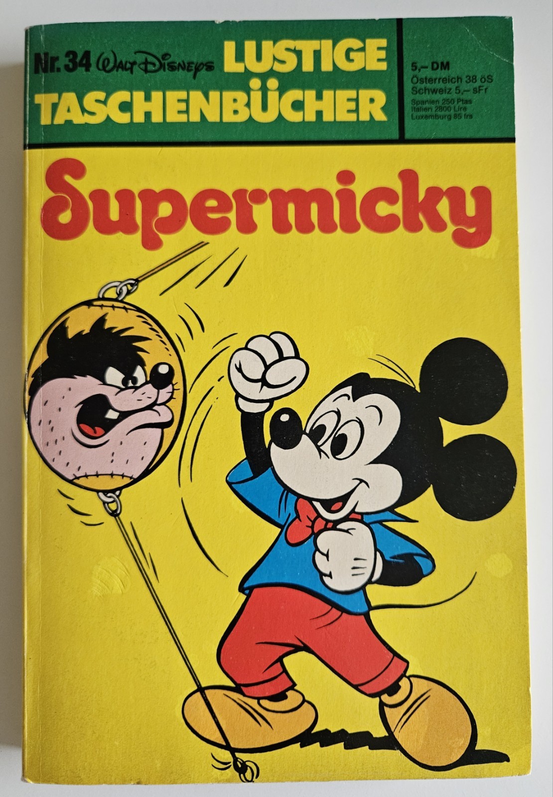 Libro tascabile divertente n. 34 / Ehapa 5 DM ristampa 1981