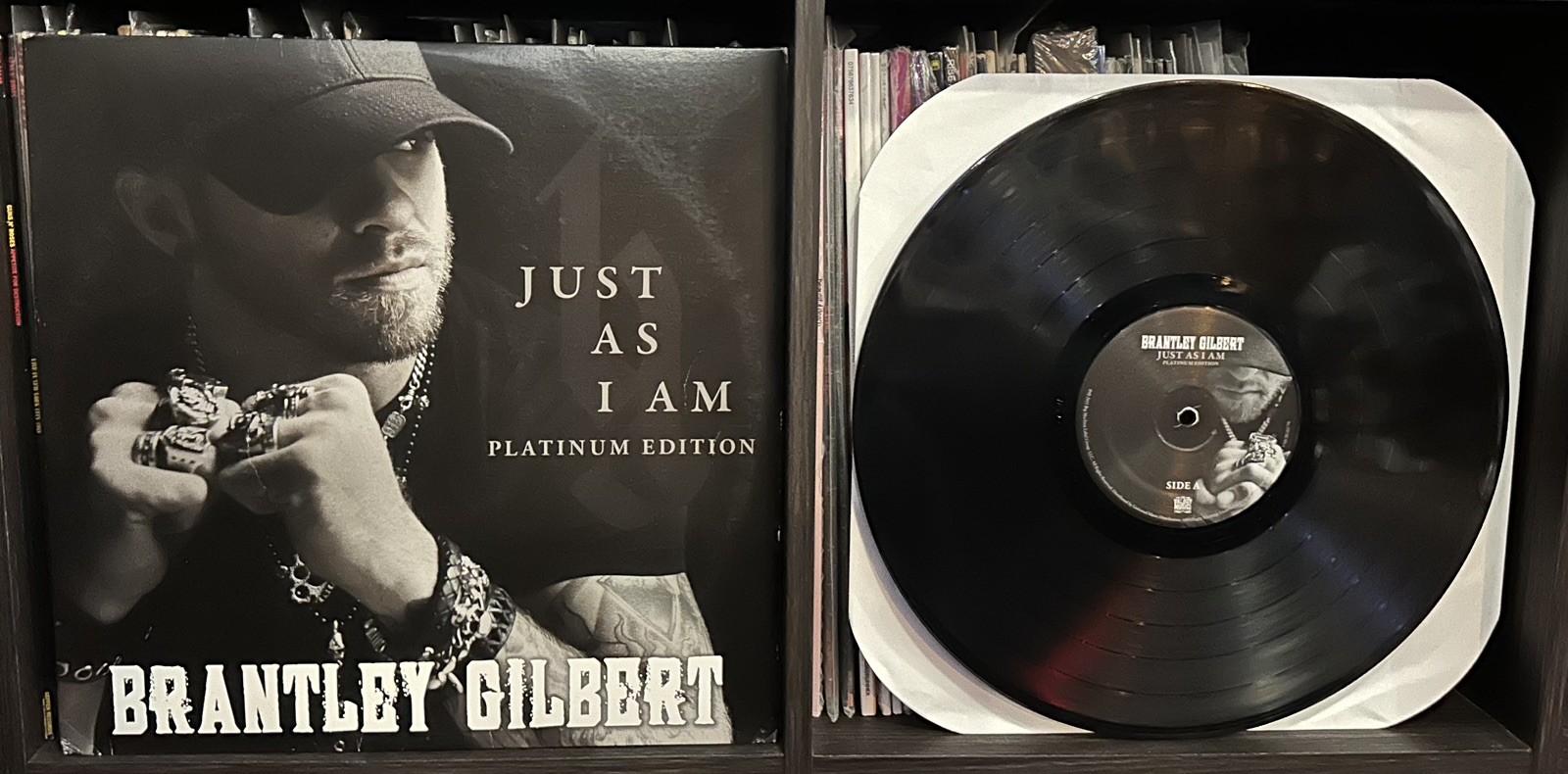 Brantley Gilbert Just As I Am Platinum Edition 2LP Vinyl