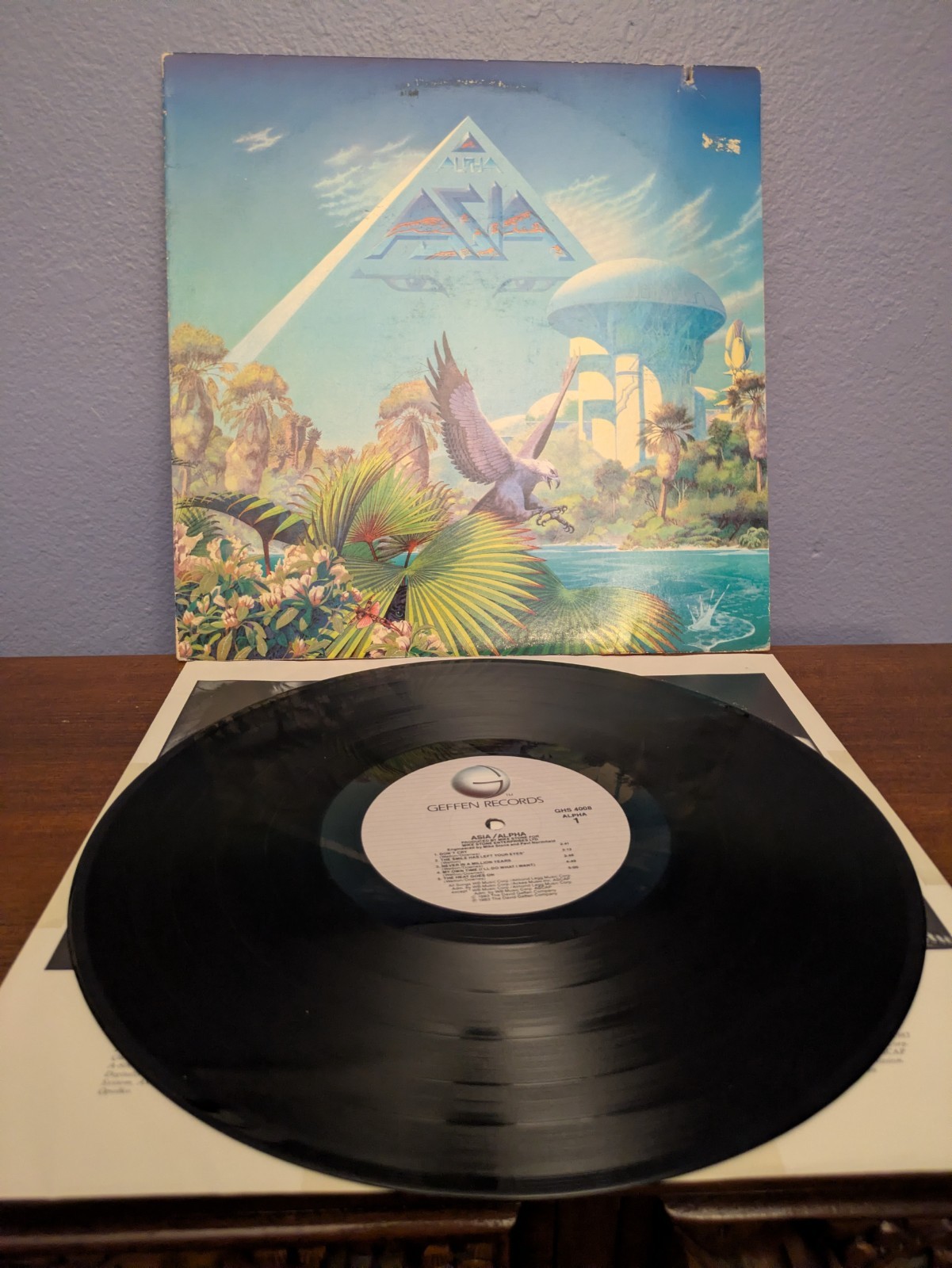 Asia Alpha LP Vinyl Record