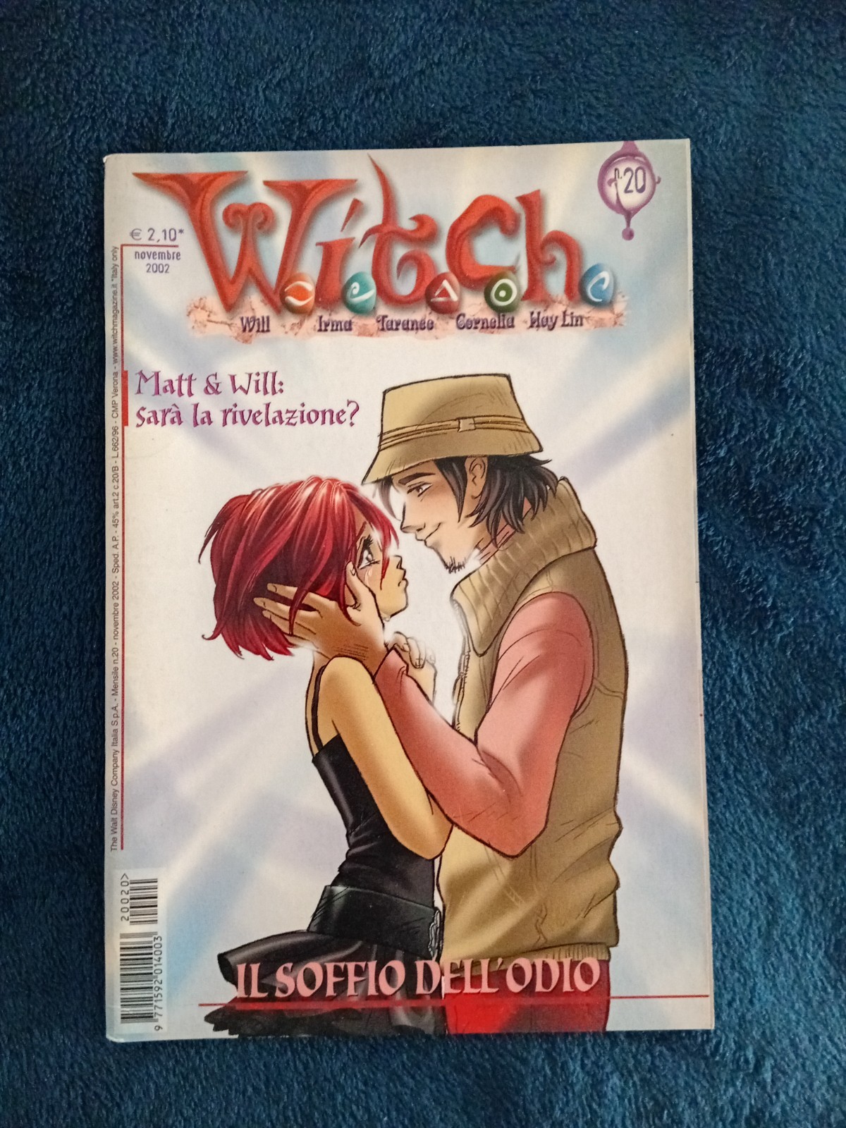 Witch W.i.t.c.h. fumetto numero 20 anno 2002