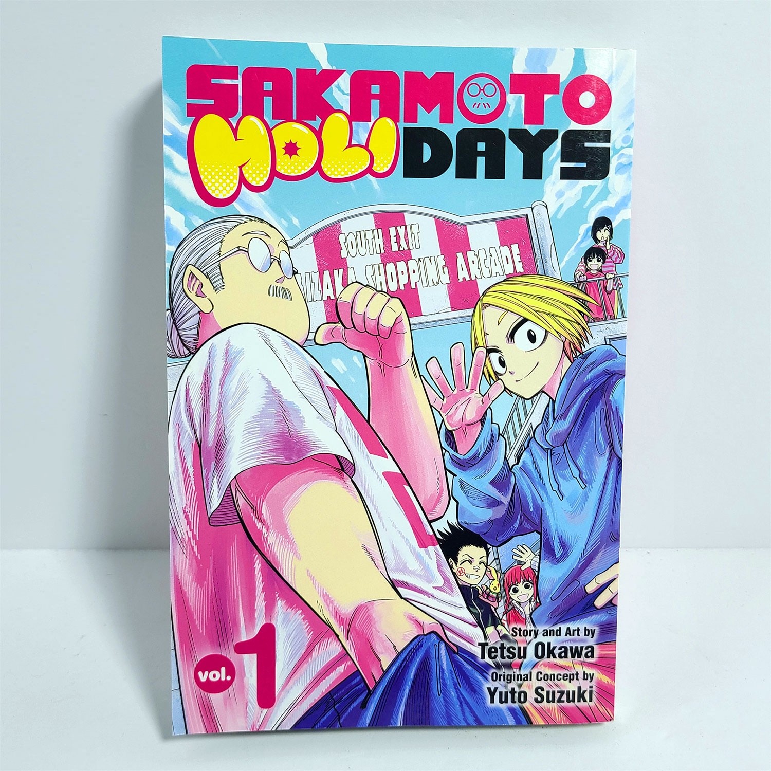 Sakamoto Holidays Vol 1 manga inglese Tetsu Okawa Yuto Suzuki prima stampa
