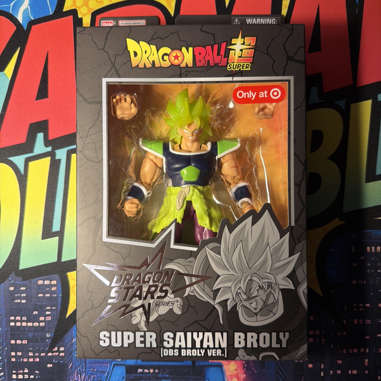 Dragon Ball Z Super Saiyan Broly Bersaglio Esclusivo Bandai Namco Versione DBS