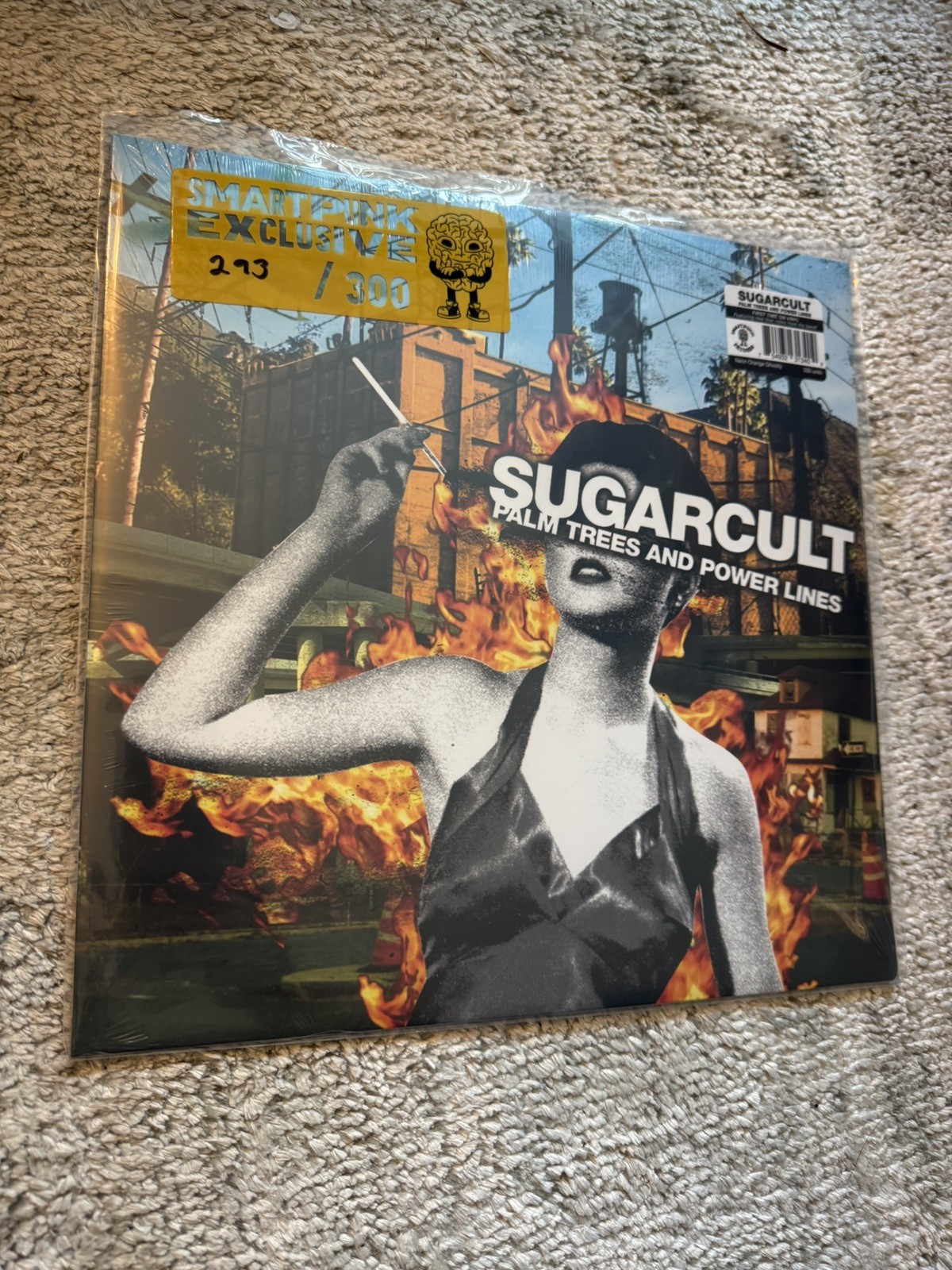 Sugarcult - Palm Trees and Powerlines Vinyl LP Album - Ghostly /300 - NEW