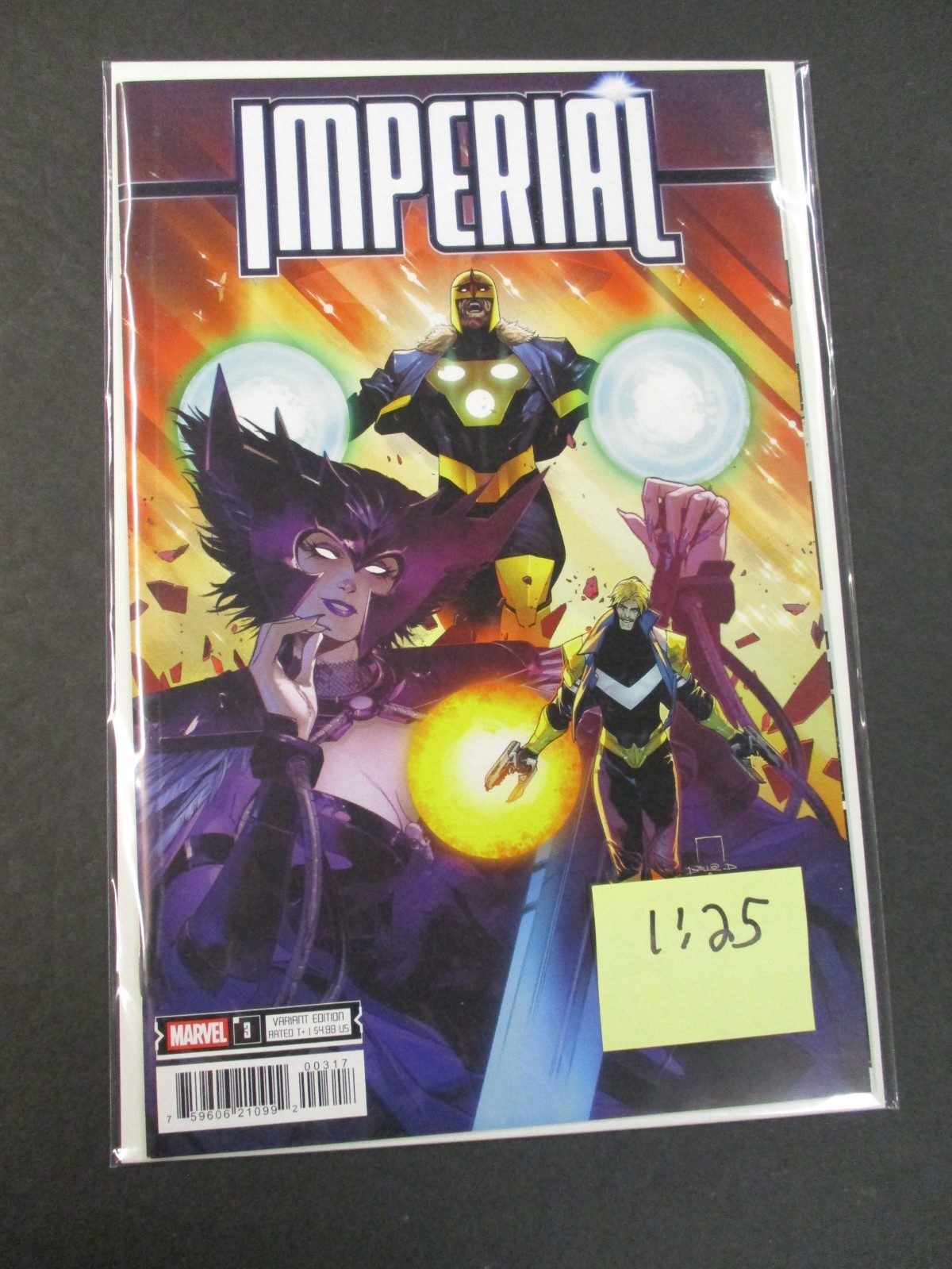 RATIO INCENTIVE 1:25 1:25 MARVEL COMICS IMPERIAL #3 DIAZ VARIANT AS69