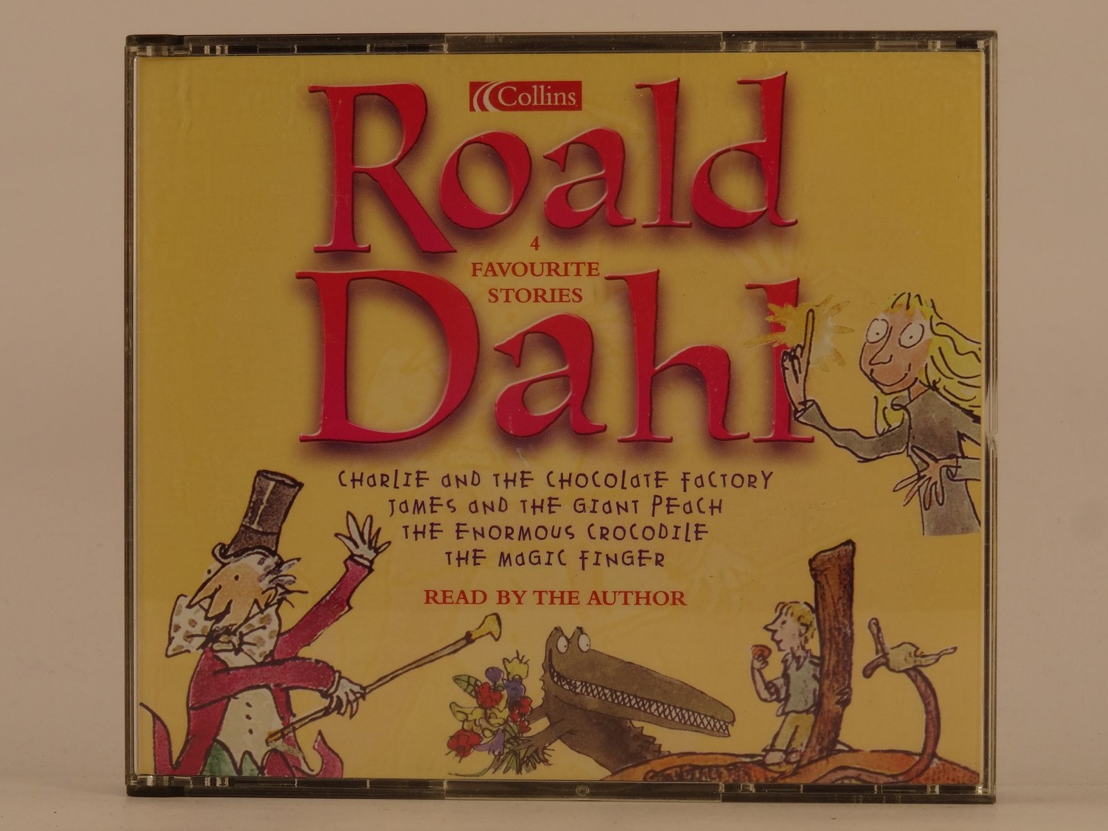 ROALD DAHL 4 FAVOURITE STORIES (4XCD)(AUDIO BOOK) (Z30) CD Album  COLLINS