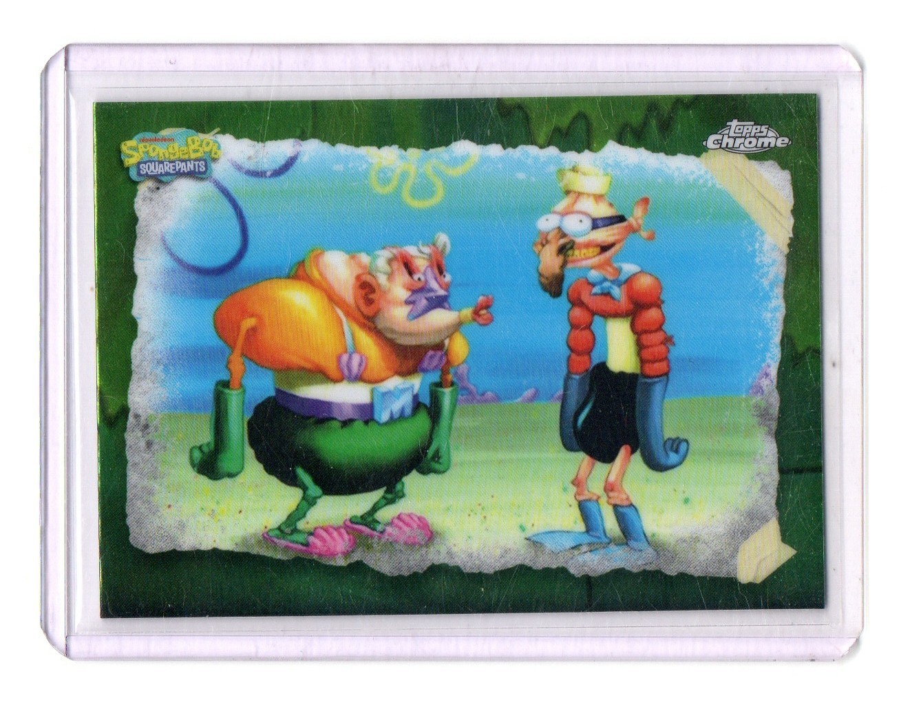 2025 Topps Chrome - SpongeBob 25th Anniversary - Gross Out - GO-2 - Near Mint