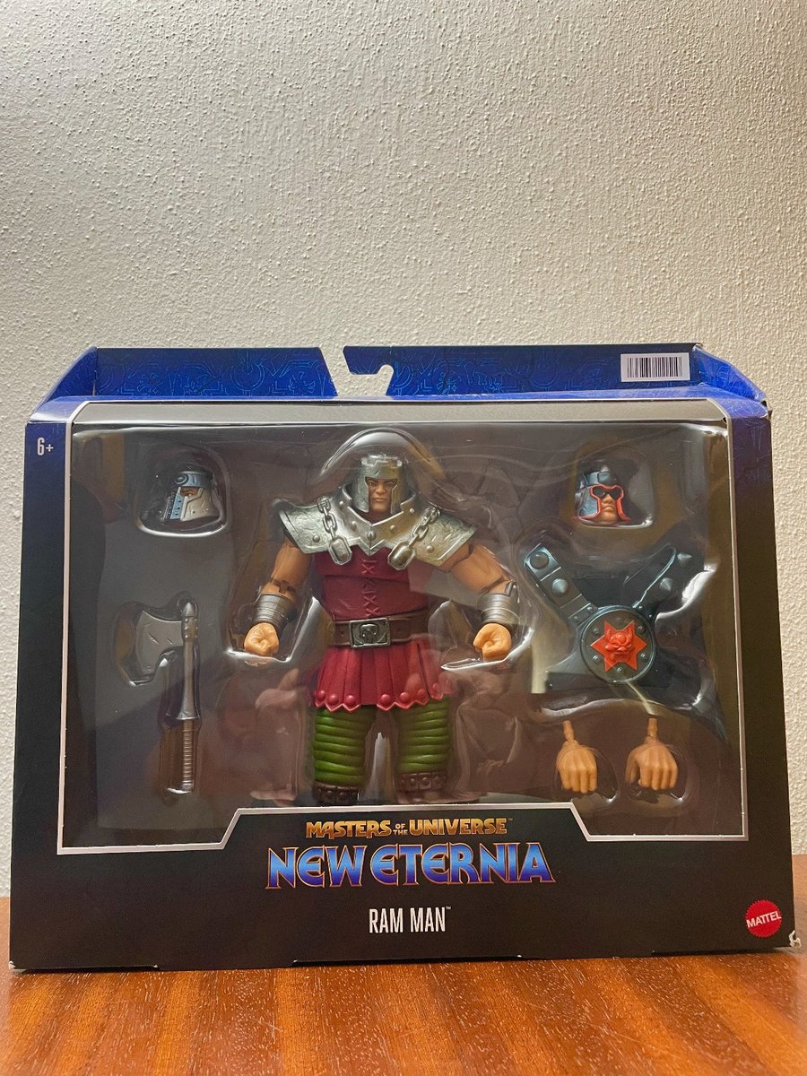 Masters of the Universe Motu Masterverse Nuovo Eternia Ram Man IMBALLO ORIGINALE MISB