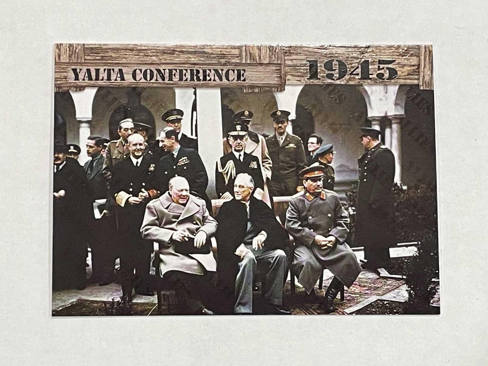 2021 Autografi Storici 1945 La Fine della Seconda Guerra Mondiale #16 - Conferenza di Yalta