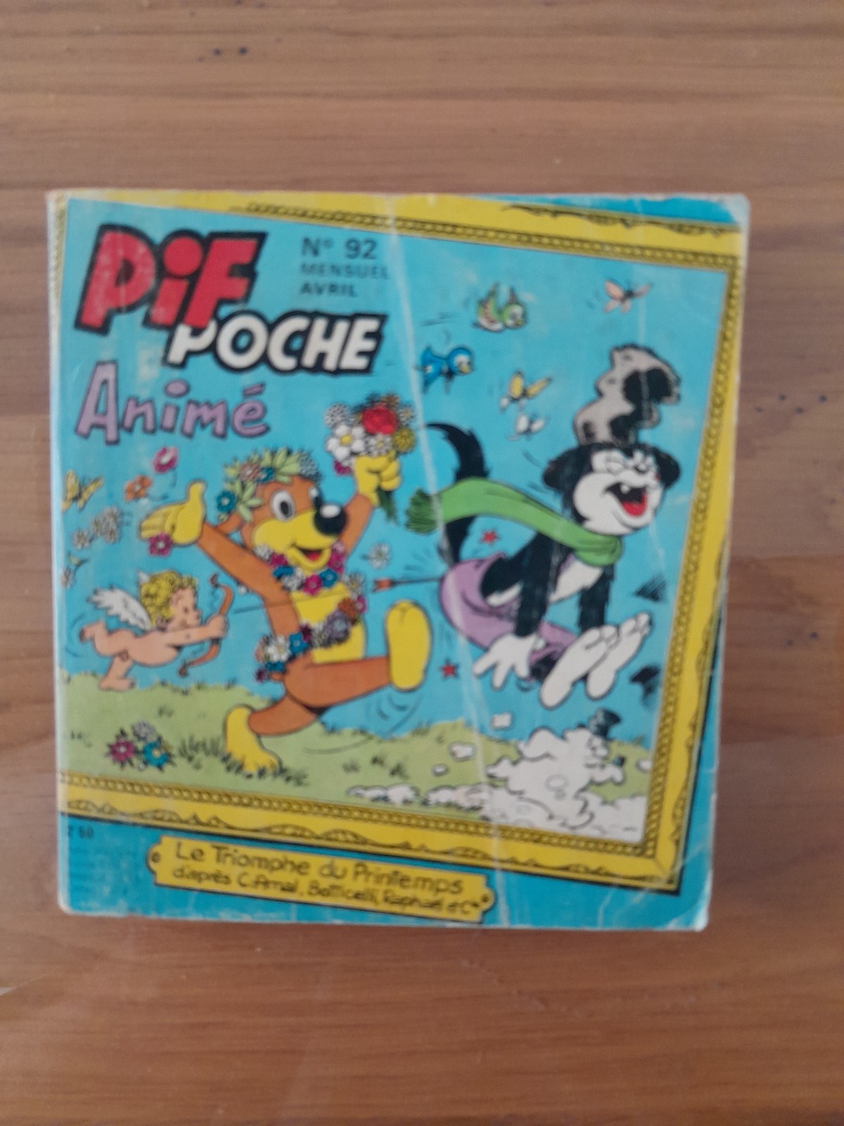 PIF  POCHE    N°92    VAILLANT    1973    BE