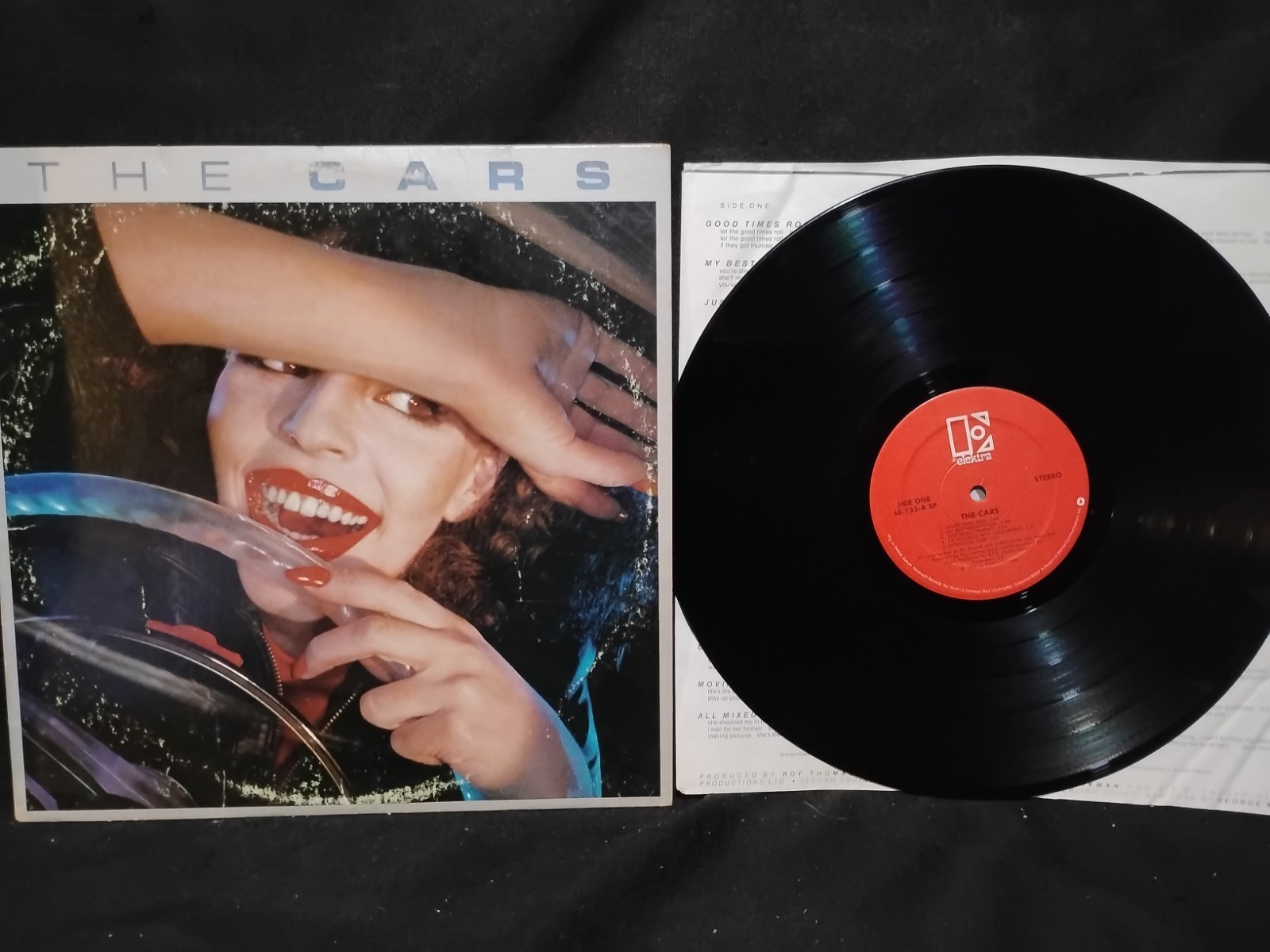 The Cars Self-Titled The Cars Vinyl LP Elektra – 6E-135 1978 RTB 1ST PRESSING