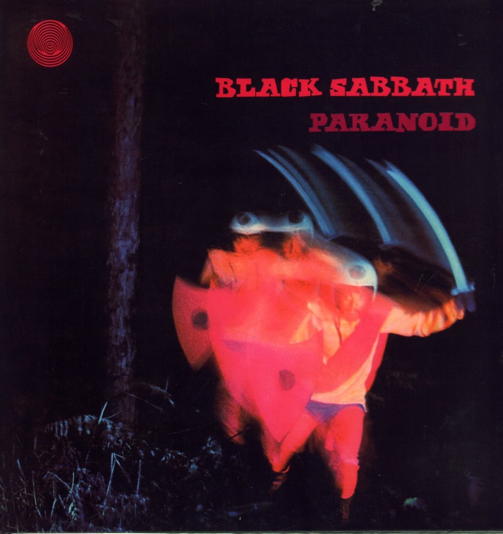 BLACK SABBATH PARANOID LP VINYL 8 track 180g reissue LP in gatefold sleeve (BMGR