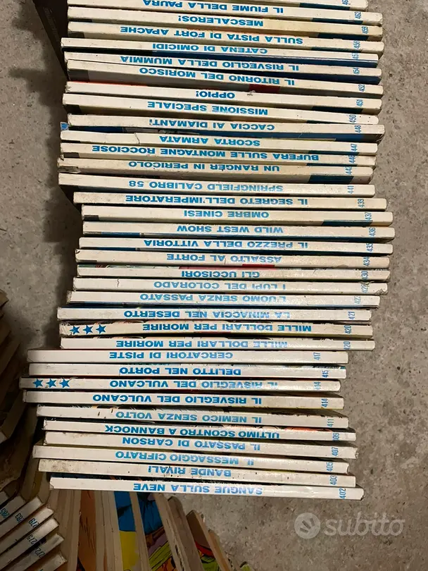 FUMETTI TEX COLLEZIONE INCOMPLETA