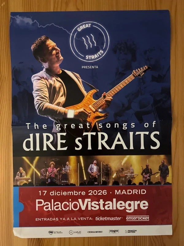 Poster Great Straits The Great Songs of Dire Straits