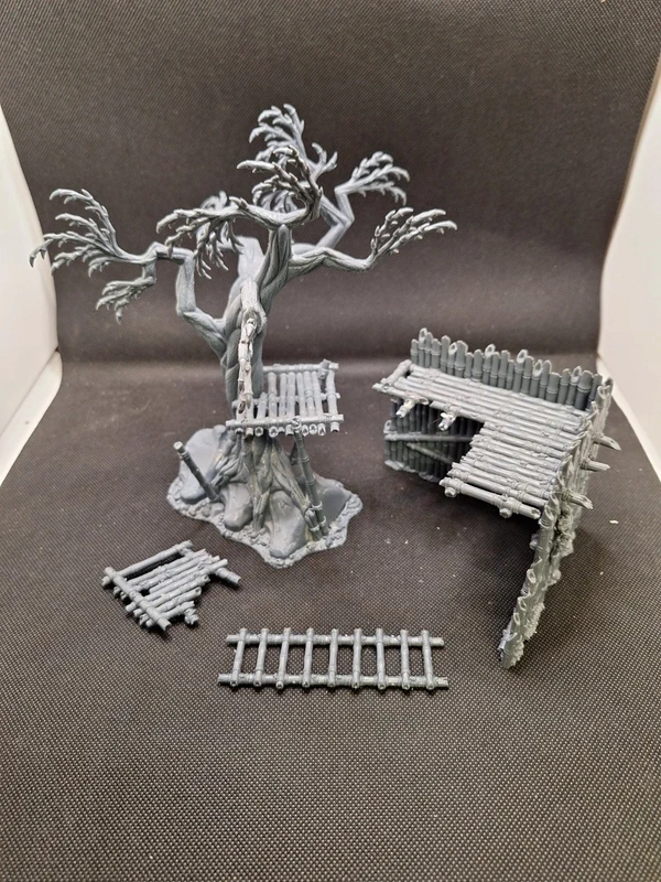 Décor Chêne Noueux Fortifié/ Fortified Gnarloaks (Warhammer Age of Sigmar / Warcry) (B)
