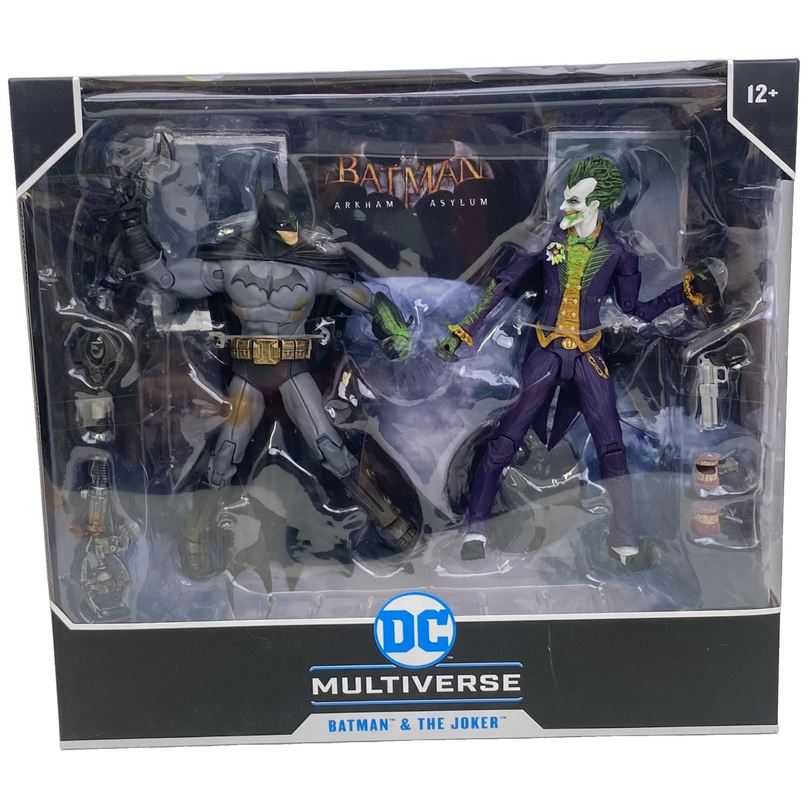 DC Multiverse Batman & The Joker 7" Action Figure Confezione 2 McFarlane Toys Nuovo 2020