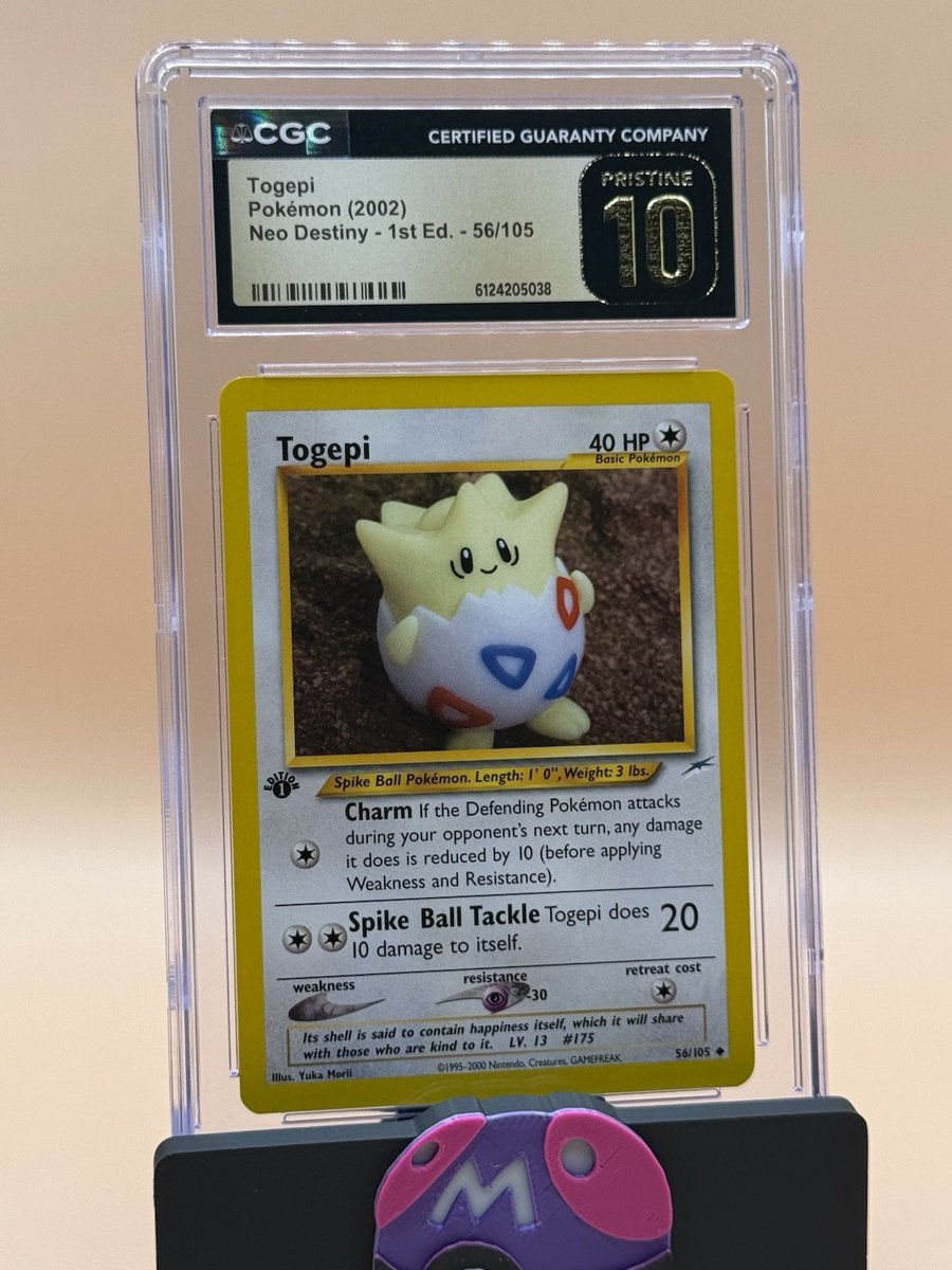 Togepi Neo Destiny 1st Ed 56/105 CGC Pristine 10
