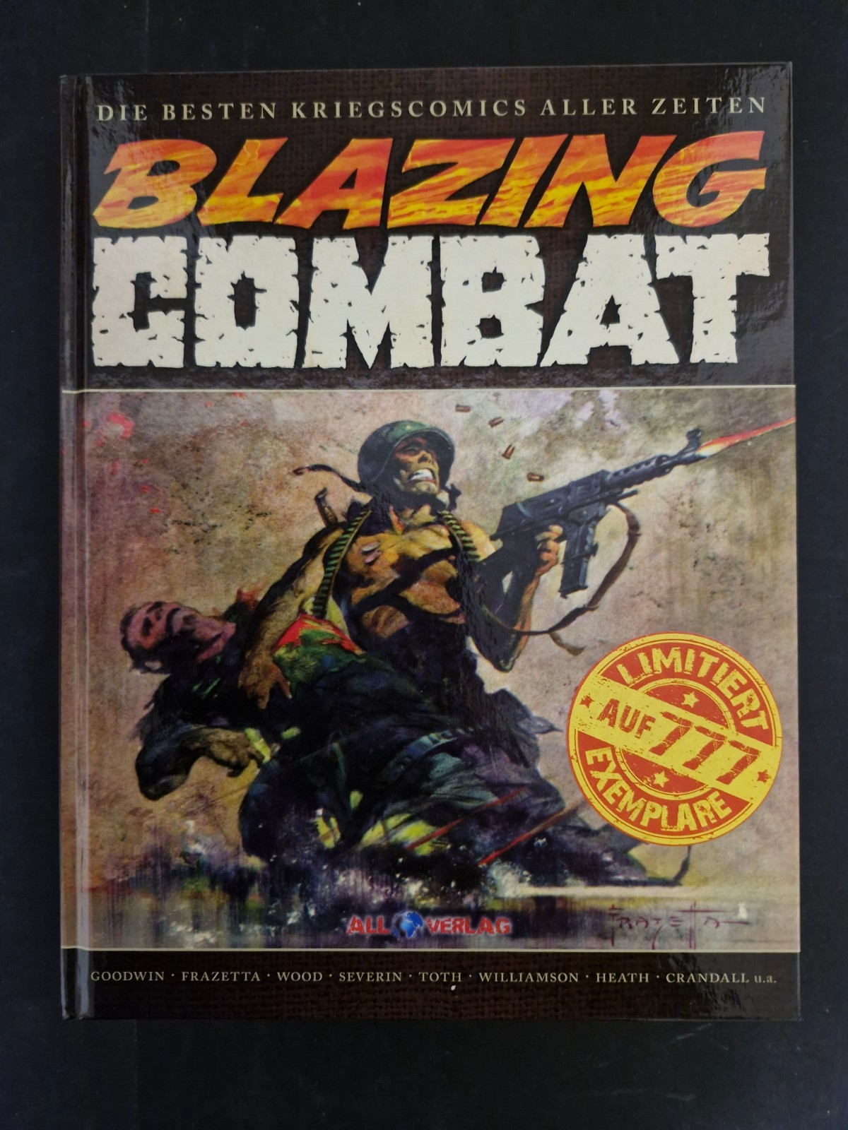 Blazing Combat Edizione Limitata Rigida Fumetto (All Editore) Z1