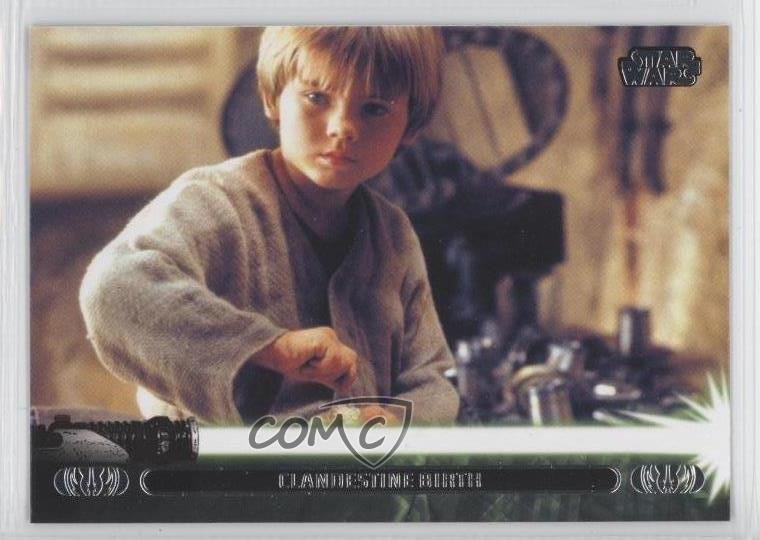 2013 Topps Star Wars Jedi Legacy Clandestine Birth Anakin Skywalker #1A 2k3