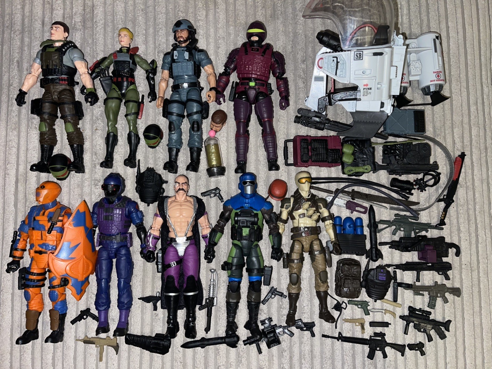 X9 G.I. Joe Classified Series Bundle and extras all included!! 1/12